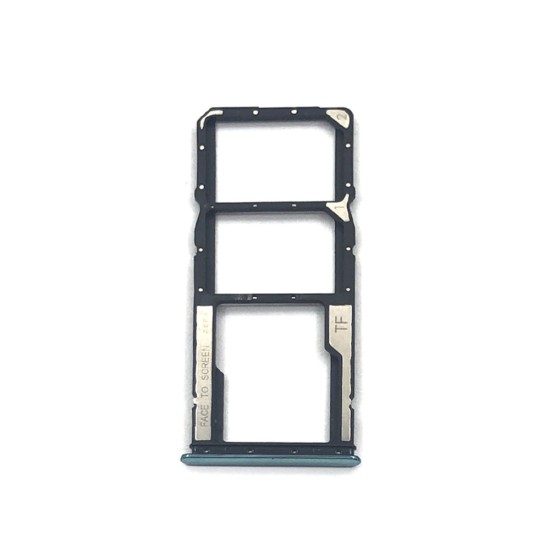 Single SIM Holder Outside Xiaomi Redmi 10 Two SIM+MicroSD Cards Blue